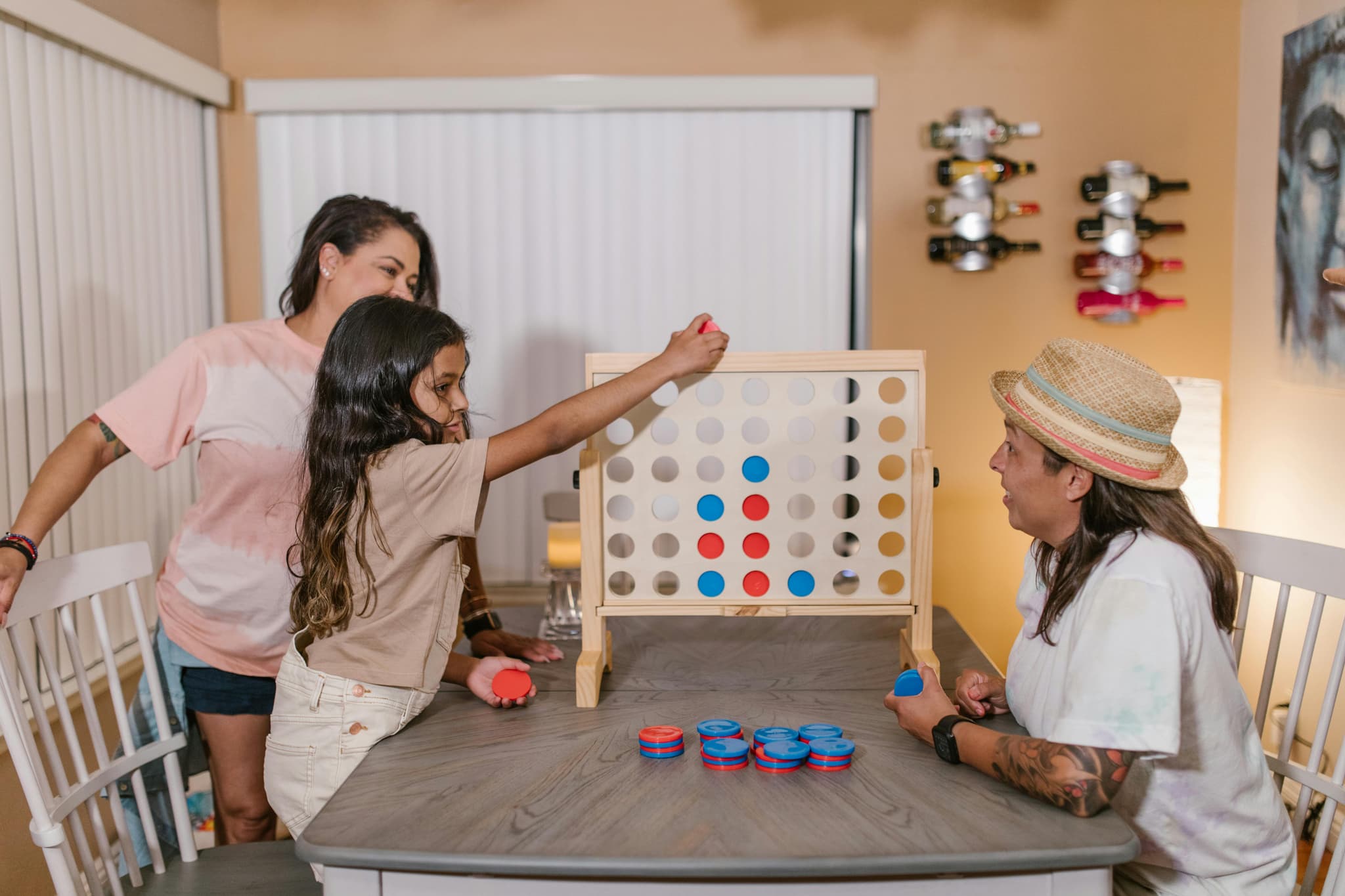 Kids participating in fun activities