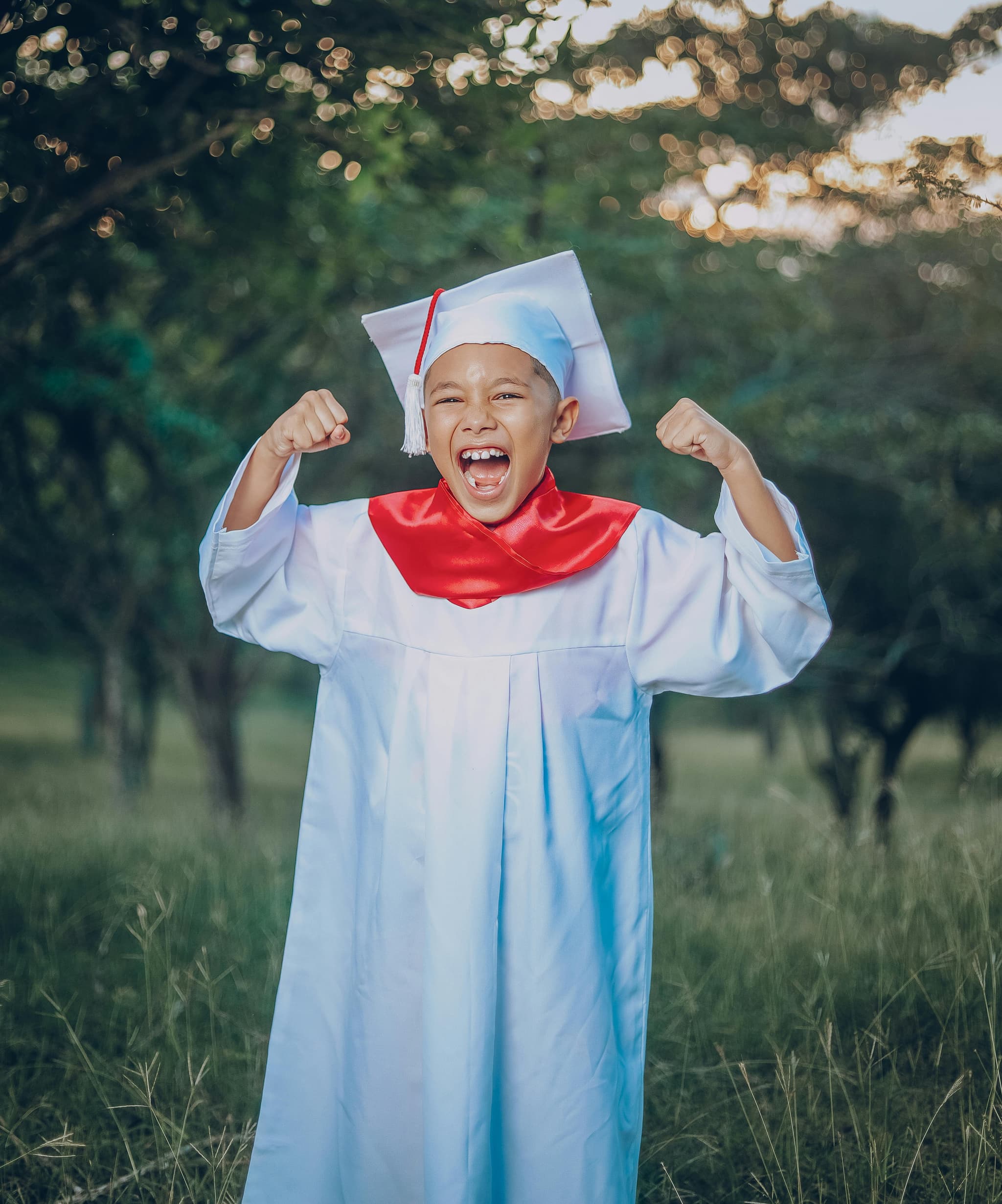 Children celebrating together